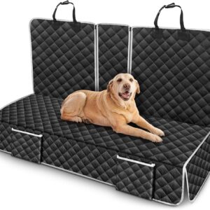 szyuchen Dog Car Seat Cover Compatible with Volvo XC40 XC60 S60 S90 Back Seat Accessories, Waterproof Pet Bench Backseat Covers with Non-Slip Backing - 2025 New